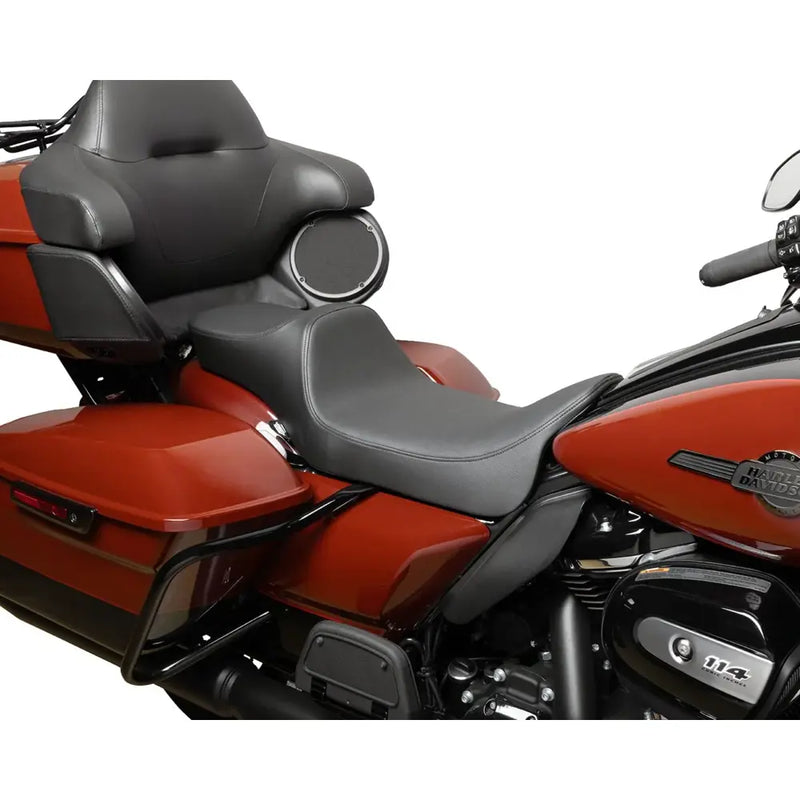 Drag Specialties Predator III 2-Up Extended Reach Seat for Harley