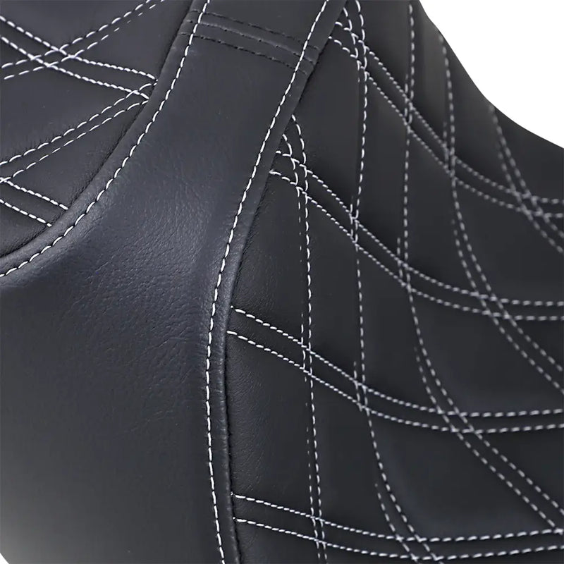 Drag Specialties Predator III Extended Reach Seat for Harley