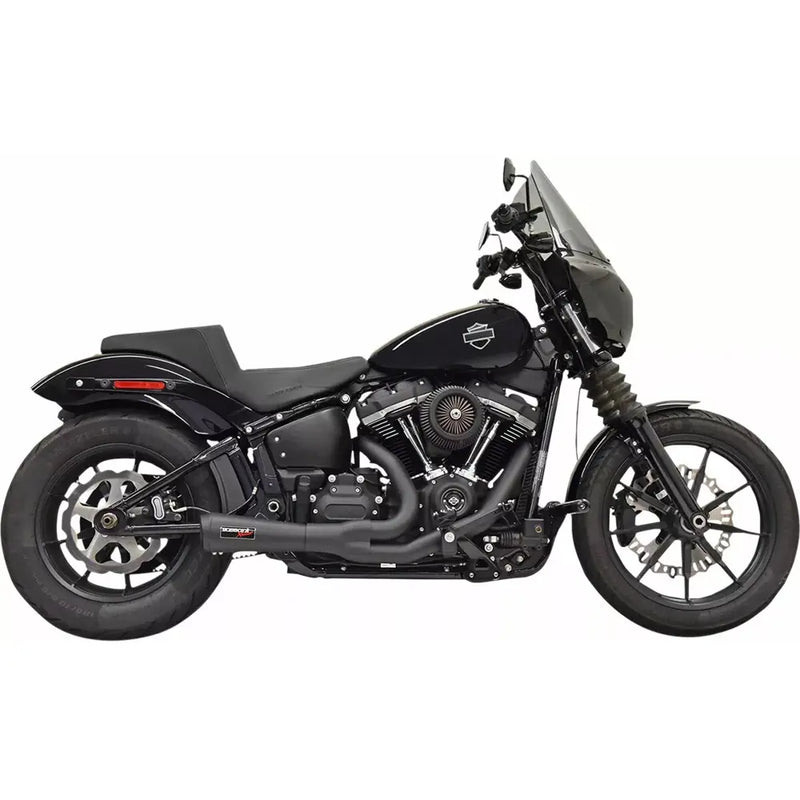 Bassani The Ripper Short 2-into-1 Exhaust System for Harley