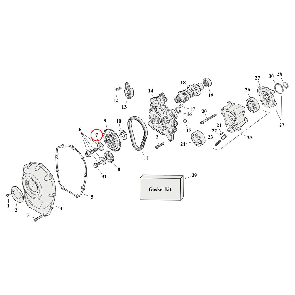 BETA OEM - CLUTCH SAFE WASHER 11-17 BETA OEM - CLUTCH SAFE WASHER 11-17