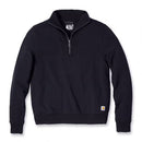 Carhartt Fiber Series Half-Zip Ladies Sweatshirt Black / XS  - Customhoj