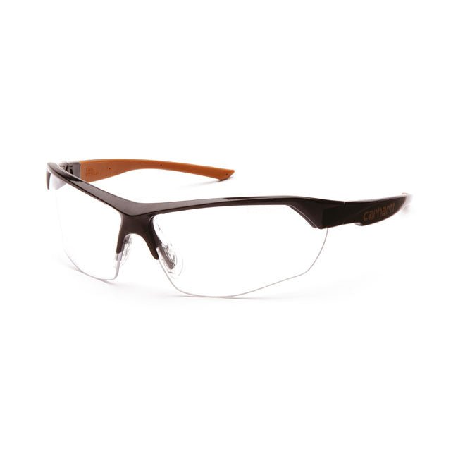 Carhartt Half Frame Temple Safety Glasses Clear