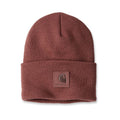 Carhartt Knit Logo Cuffed Beanie Sable