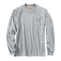 Carhartt Pocket Longsleeve Heather Grey / S