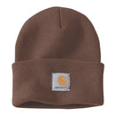 Carhartt Rib Knit Watch Hat Mocha  - Customhoj