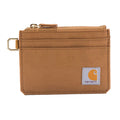 Carhartt Zippered Card Keeper Wallet Brown  - Customhoj