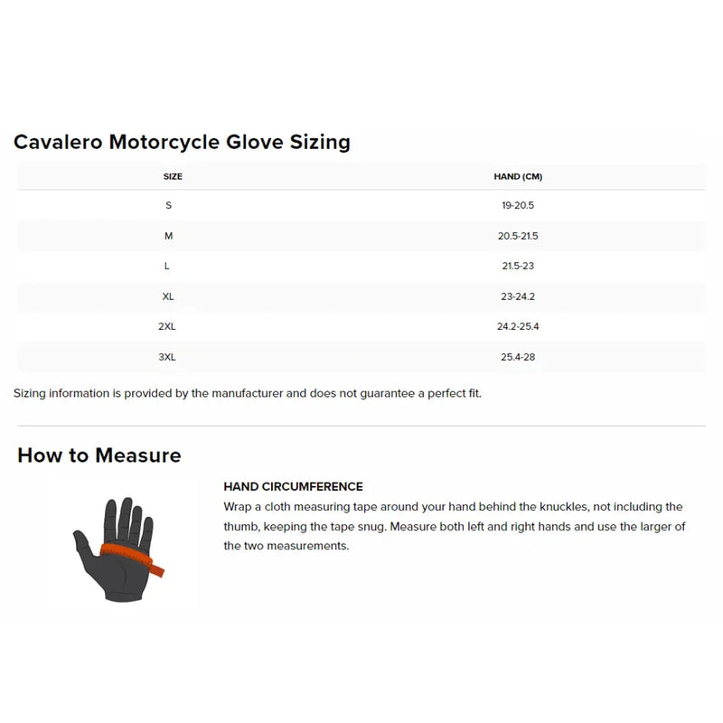 Cavalero Coyote Motorcycle Gloves