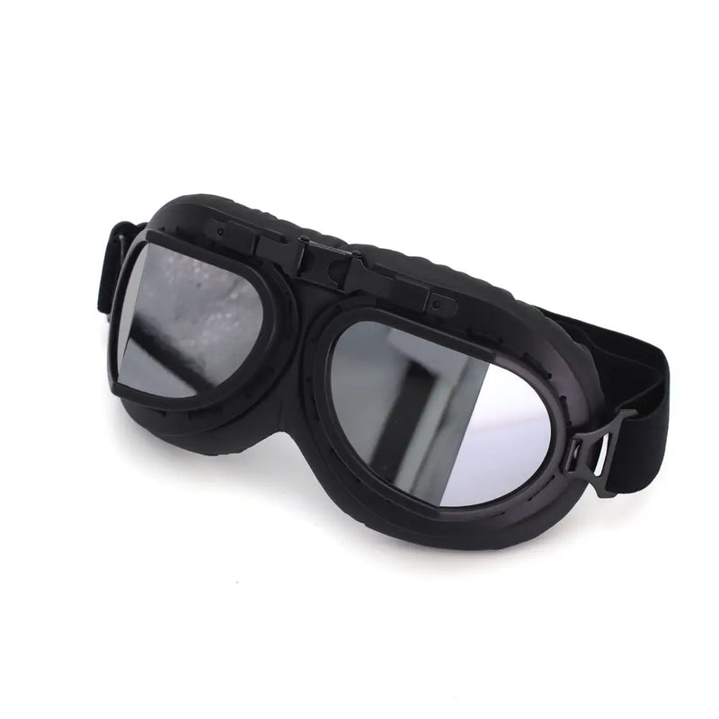 motorcycle goggles for glasses Cavalero Jet Classic Vintage Motorcycle Goggles