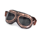 Cavalero Jet Classic Vintage Motorcycle Goggles Bronze / Tinted