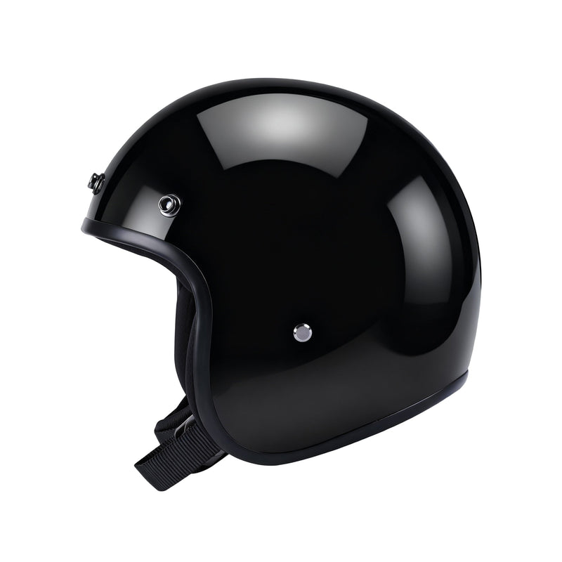 custom low profile motorcycle helmets Cavalero Slimline II Low Profile Open Jet Helmet