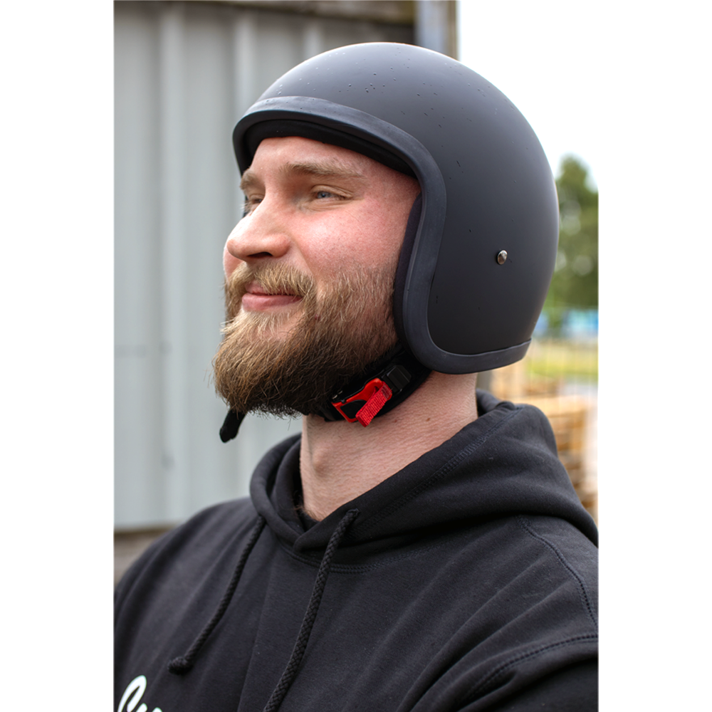 best low profile bike helmet Cavalero Slimline Low Profile Open Jet Helmet
