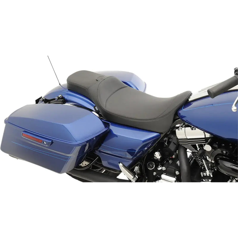 Drag Specialties Predator 2-Up Extended Reach Seat for Harley