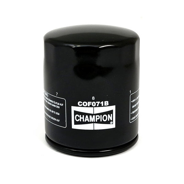 Champion Oil Filter for Harley 17‑23 Milwaukee Eight (M8) / Black