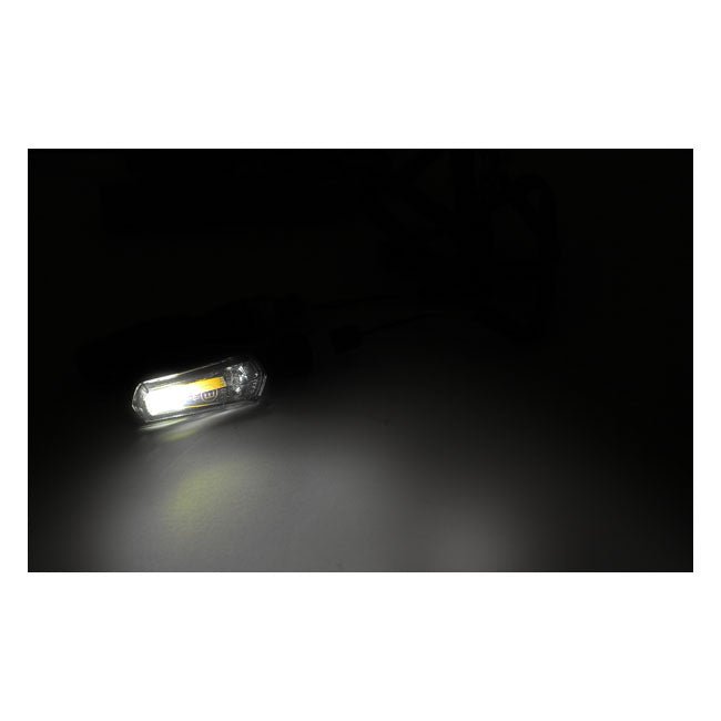 Position Light Motorcycle COB LED Motorcycle Turn Signals / Position Lights Black