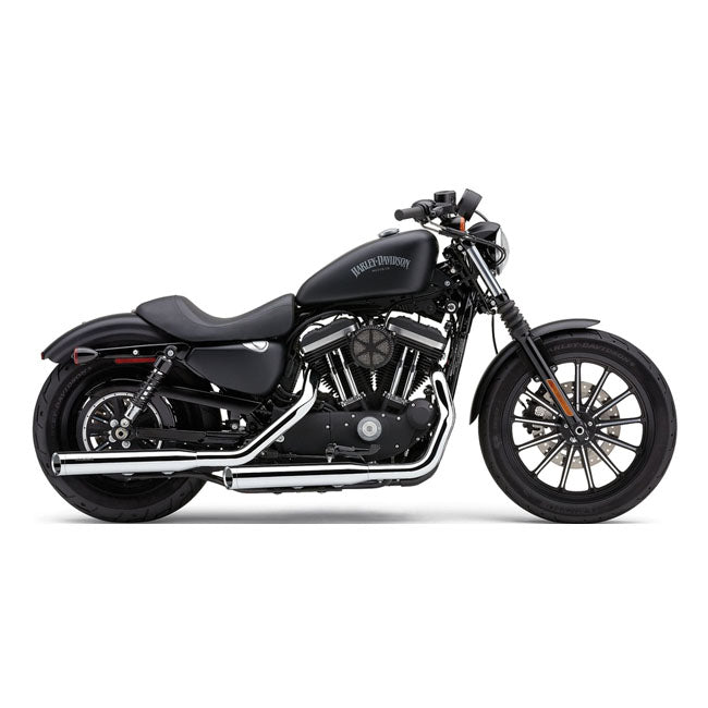 Cobra 3" Slash Cut Slip-On Mufflers for Harley