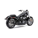 Cobra Speedster Slashdown Exhaust for Harley 18-24 Softail FLFB/S Fatboy; FXBR/S Breakout; FXDR / Black  - Customhoj