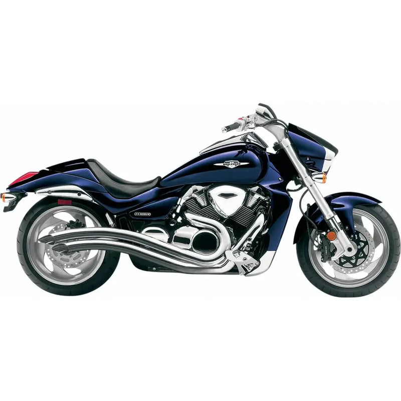 Cobra Speedster Swept Exhaust for Suzuki 06-14 VZR1800 M Intruder/M109R Boulevard / Chrome  - Customhoj
