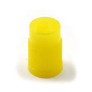 Customhoj Valve Stem Caps with Remover Yellow