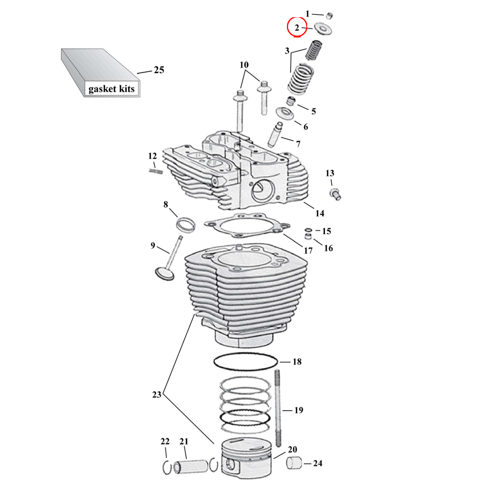 Wright R 975 Exploded View Harley Davidson Exploded View Parts Diagrams - OEM Parts Finder Online ...