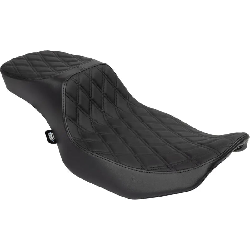 Drag Specialties Performance Predator 2-Up Extended Reach Seat for Harley
