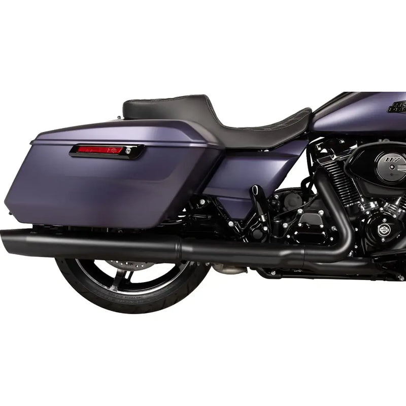 Drag Specialties Performance Predator 2-Up Seat for Harley