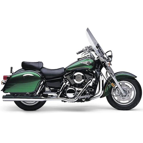 Cobra True Duals Chrome Exhaust for Kawasaki