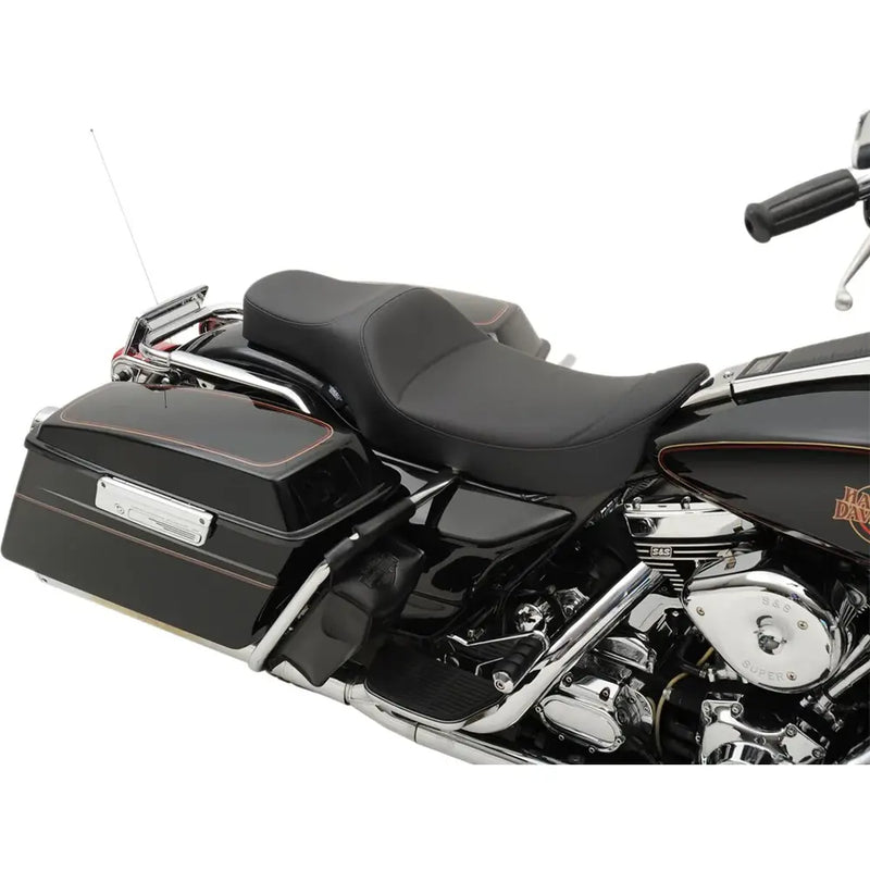 Drag Specialties Predator 2-Up Extended Reach Seat for Harley