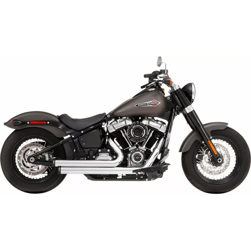 Rinehart 2-into-2 M8 Exhaust System for Harley