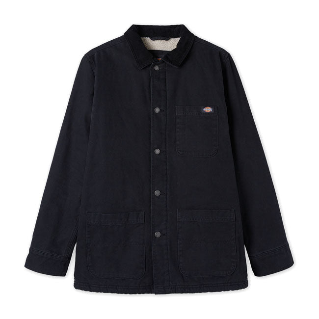 Dickies Duck Canvas Chore Jacket Stone Washed Black / S