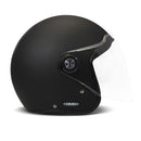 DMD P1 Open Motorcycle Helmet Matte Black / XS (54cm)  - Customhoj