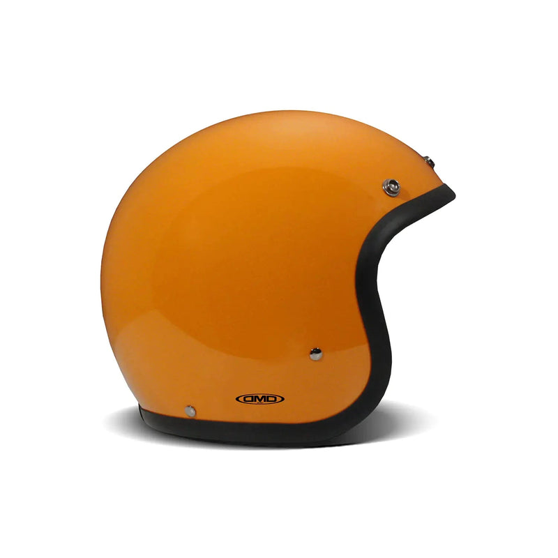 bike helmet classic yellow DMD Retro Classic Open Motorcycle Helmet