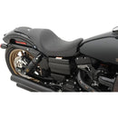 Drag Specialties 3/4 Low Solo Seat for Harley 06-17 Dyna / Basketweave Black  - Customhoj