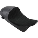 Drag Specialties EZ-ON Low Profile Forward Solo Seat for Harley  - Customhoj