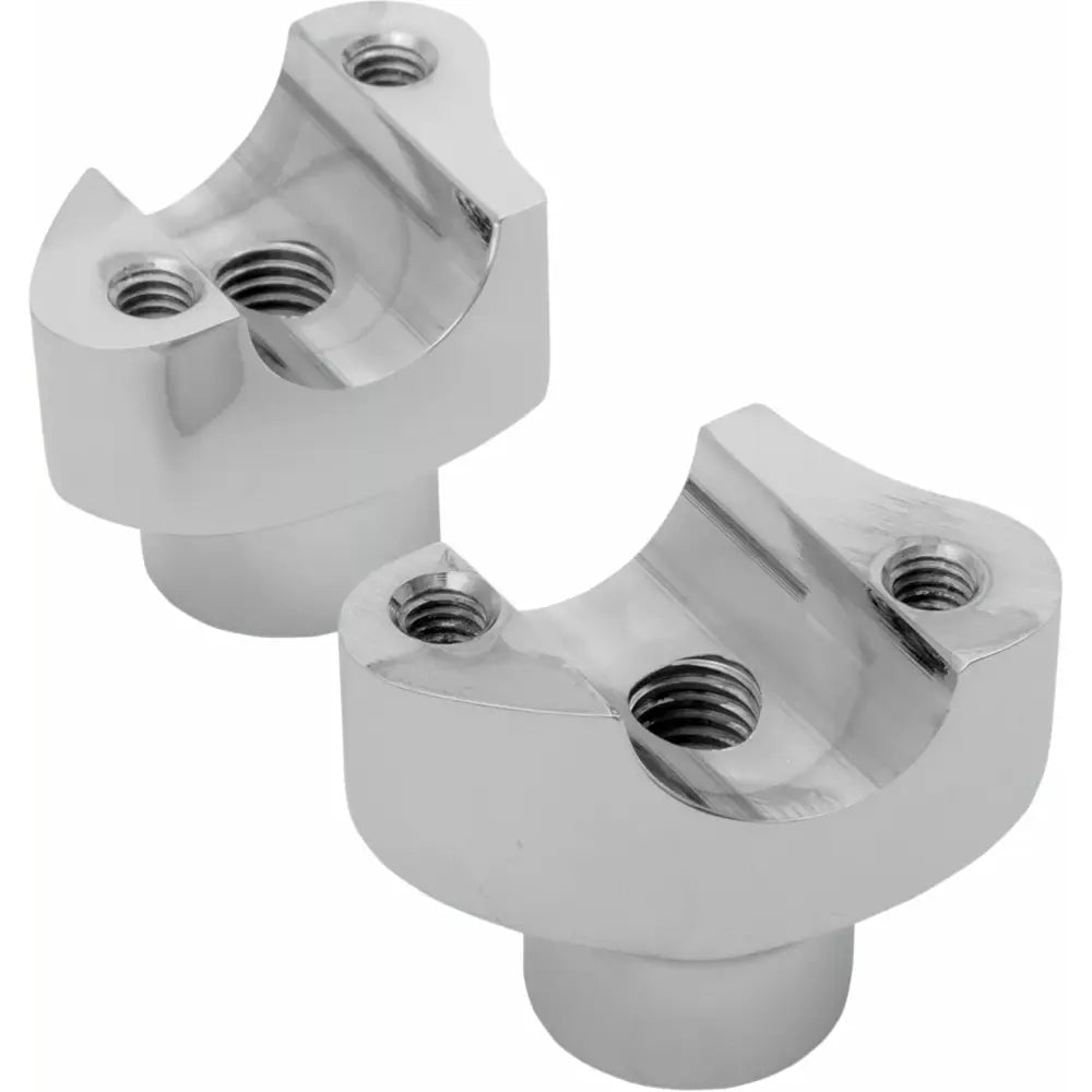 Drag Specialties OEM Style Aluminium Handlebar Risers without Top Clam