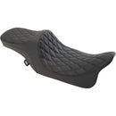 Drag Specialties Predator III 2-Up Seat for Harley 97-07 Touring / Diamond Black  - Customhoj