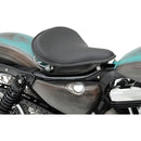 Drag Specialties Spring Motorcycle Solo Seat Black / White  - Customhoj