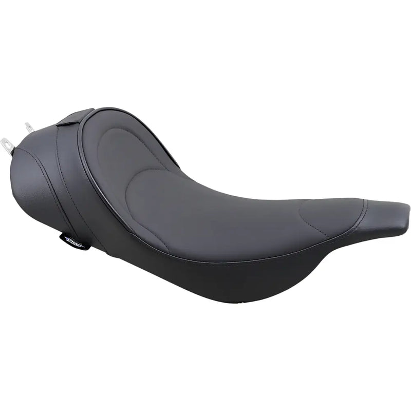 Drag Specialties Backrest Receptible Solo Seat for Harley
