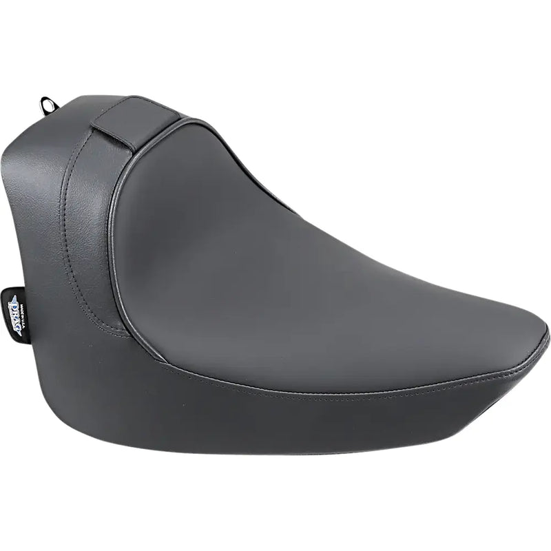 Drag Specialties Backrest Receptible Solo Seat for Harley