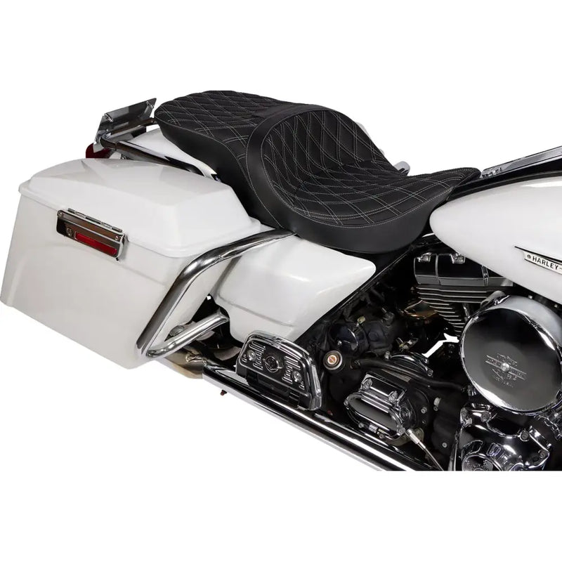 Drag Specialties Freedom Touring Seat for Harley