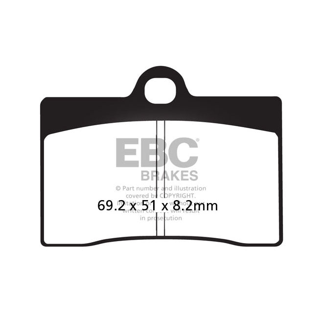 EBC Double-H Sintered Front Brake Pads for Moto Guzzi 1000 Daytona / RS 92-98