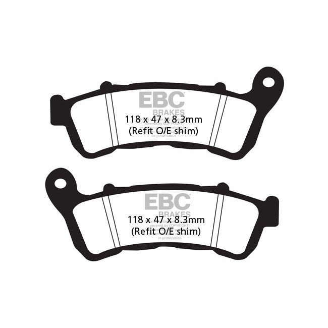 EBC Double-H Sintered Front Brake Pads for Suzuki C 1800 Intruder 08-13