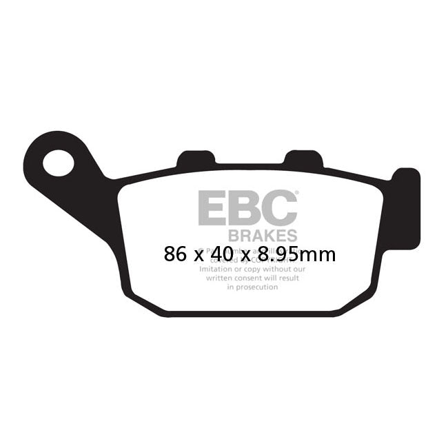 EBC Double-H Sintered Rear Brake Pads for Suzuki SFV 650 Gladius 09-15