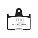 EBC Organic Rear Brake Pads for Honda CB 1300 97-00
