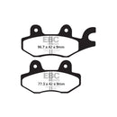 EBC Organic Rear Brake Pads for Kawasaki Ninja 400 EX 400 / KRT 17-21
