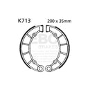EBC Rear Brake Shoes for Kawasaki H2 Mach IV 750cc 72-75
