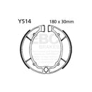 EBC Rear Brake Shoes for Yamaha XS 650 75-81