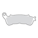 EBC V-Pad Semi Sintered Brake Pads Front for Harley 14-22 XL Sportster (Replaces OEM: 41300004)