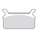 EBC V-Pad Semi Sintered Brake Pads Rear for Harley 86-99 FLT (Replaces OEM: 43957-86E)