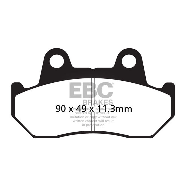 EBC V-Pad Semi Sintered Front Brake Pads for Honda VT 1100 Shadow 87-93