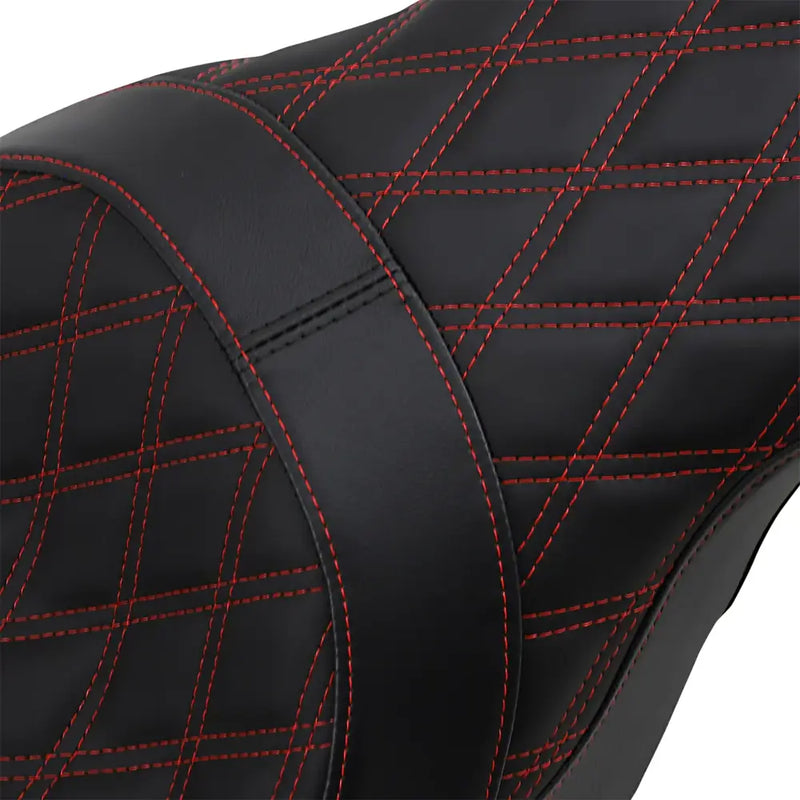 Drag Specialties Predator 2-Up Forward Seat for Harley